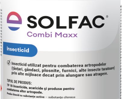 Insecticid SOLFAC COMBI MAXX - 1 Litru- Gandaci de bucatarie, Plosnite, Purici, Furnici, Tantari